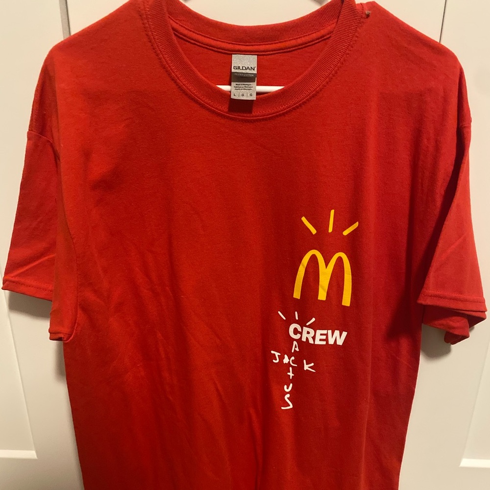 Travis Scott McDonald’s tee